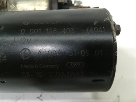 Motor Arranque Mercedes-Benz CLS  3 5 350  [3 5 Ltr  - 200 kW V6 CAT]