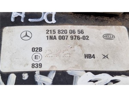 Faro Antiniebla Derecho Mercedes-Benz Clase E  Berlina  3 2 E 320 CDI  [3 2 Ltr  - 150 kW CDI CAT]