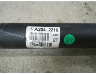 Eje Transmision Trasera Mercedes-Benz Clase C  Berlina  2 1 C 220 CDI BlueEfficiency  [2 1 Ltr  - 125 kW CDI CAT]