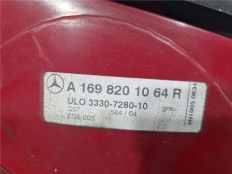 Piloto Trasero Derecho Mercedes-Benz Clase A  2 0 A 180 CDI  [2 0 Ltr  - 80 kW CDI CAT]