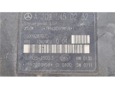 Nucleo Abs Mercedes-Benz Clase C  Sportcoupe  2 2 C 220 CDI  [2 2 Ltr  - 105 kW CDI CAT]