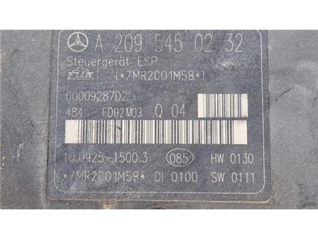 Nucleo Abs Mercedes-Benz Clase C  Sportcoupe  2 2 C 220 CDI  [2 2 Ltr  - 105 kW CDI CAT]