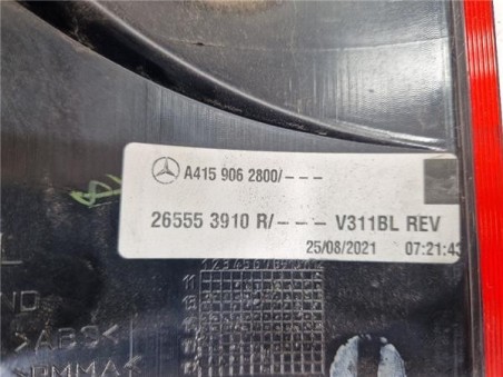 Piloto Trasero Izquierdo Mercedes-Benz Citan  Furgón  1 5 109 CDI Extralargo  [1 5 Ltr  - 66 kW CDI CAT]