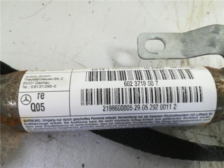 Airbag cortina delantero derecho Mercedes-Benz CLS  3 5 350  [3 5 Ltr  - 200 kW V6 CAT]