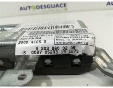 Airbag Lateral Trasero Derecho Mercedes-Benz CLS  3 5 350  [3 5 Ltr  - 200 kW V6 CAT]
