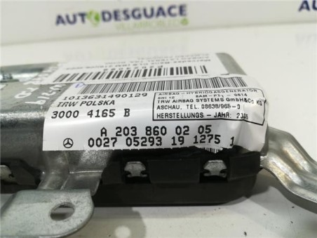 Airbag Lateral Trasero Derecho Mercedes-Benz CLS  3 5 350  [3 5 Ltr  - 200 kW V6 CAT]
