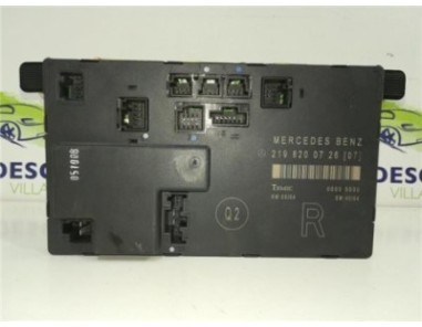 CENTRALITA CIERRE PUERTA DELANTERA DERECHA Mercedes-Benz CLS  3 5 350  [3 5 Ltr  - 200 kW V6 CAT]