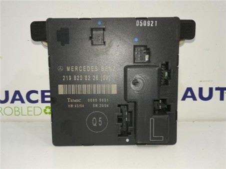 CENTRALITA CIERRE PUERTA TRASERA IZQUIERDA Mercedes-Benz CLS  3 5 350  [3 5 Ltr  - 200 kW V6 CAT]