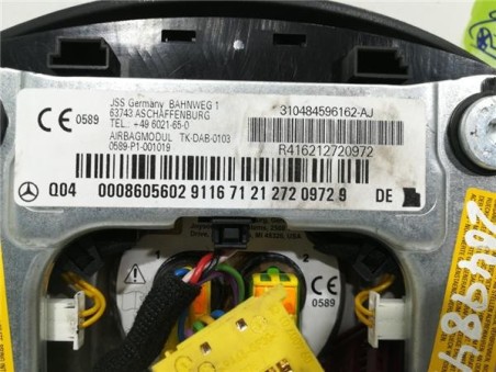 Airbag Volante Mercedes-Benz Clase C  Berlina  2 1 C 220 CDI BlueEfficiency  [2 1 Ltr  - 125 kW CDI CAT]