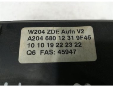 PANTALLA NAVEGADOR Mercedes-Benz Clase C  Berlina  2 1 C 220 CDI BlueEfficiency  [2 1 Ltr  - 125 kW CDI CAT]