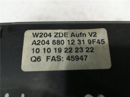 PANTALLA NAVEGADOR Mercedes-Benz Clase C  Berlina  2 1 C 220 CDI BlueEfficiency  [2 1 Ltr  - 125 kW CDI CAT]