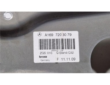 Elevalunas Electrico Delantero Derecho Mercedes-Benz Clase A  2 0 A 160 CDI  [2 0 Ltr  - 60 kW CDI CAT]