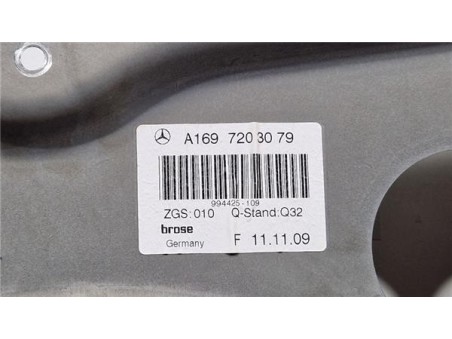 Elevalunas Electrico Delantero Derecho Mercedes-Benz Clase A  2 0 A 160 CDI  [2 0 Ltr  - 60 kW CDI CAT]