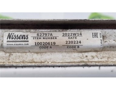 RADIADOR AGUA Mercedes-Benz Clase E  Berlina  2 2 E 220 CDI  [2 2 Ltr  - 125 kW CDI CAT]