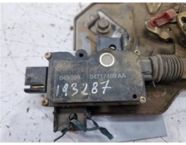 Cerradura Puerta Trasera Izquierda Chrysler VOYAGER 2 5 Turbodiesel 