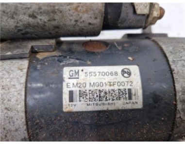 Motor Arranque Opel Astra J Berlina 5p  1 6 Selective [1 6 Ltr  - 81 kW CDTI DPF]