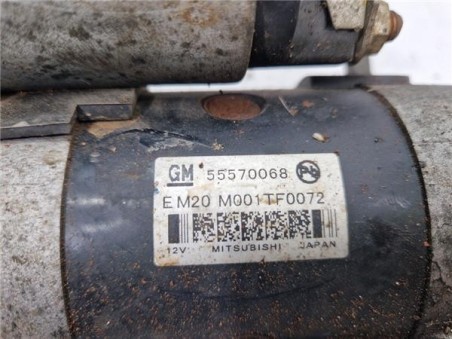 Motor Arranque Opel Astra J Berlina 5p  1 6 Selective [1 6 Ltr  - 81 kW CDTI DPF]