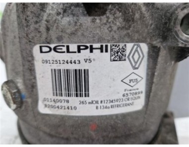Compresor Aire Acondicionado Renault LAGUNA II 1 9 dCi D 
