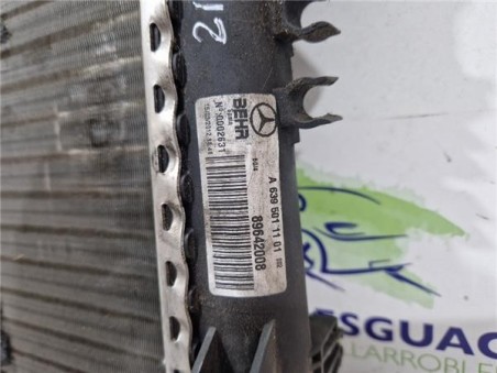 RADIADOR AGUA Mercedes-Benz Vito Furgón  2 1 115  CDI  Largo   [2 1 Ltr  - 110 kW CDI CAT]