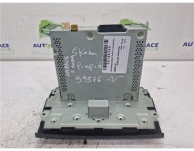 Radio / Cd Skoda Rapid  1 6 Ambition [1 6 Ltr  - 85 kW TDI DPF]