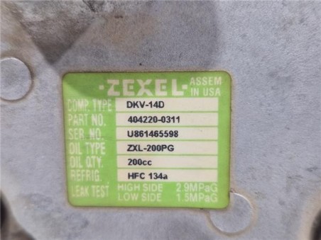 Compresor Aire Acondicionado Opel FRONTERA A 2 5 Turbodiesel 