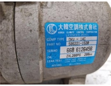 Compresor Aire Acondicionado Ssangyong MUSSO *