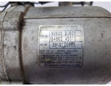Compresor Aire Acondicionado Nissan PRIMERA BERLINA 2 0 Turbodiesel 