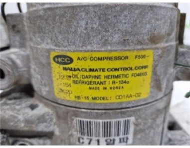 Compresor Aire Acondicionado Hyundai COUPE *