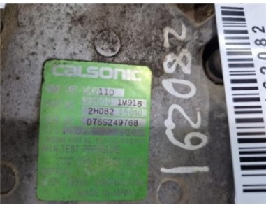 Compresor Aire Acondicionado Nissan ALMERA 2 0 D  Compresor Aire Acondicionado Nissan ALMERA 2 0 D