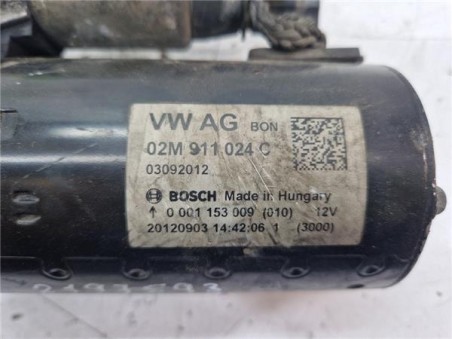 Motor Arranque Audi A3 Sportback  2 0 TDI Ambiente [2 0 Ltr  - 103 kW TDI]