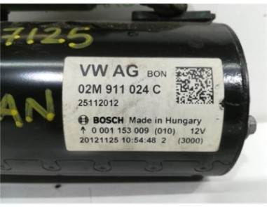 Motor Arranque Volkswagen Tiguan  2 0 TDI