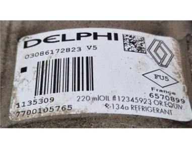 Compresor Aire Acondicionado Renault TRAFIC II Furgón  1 9 dCi 100 