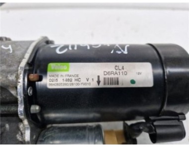 Motor Arranque Citroen C4 Berlina  1 6 HDi