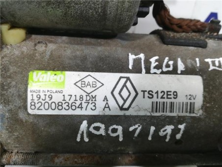 Motor Arranque Renault MEGANE III BERLINA 5 P 1 5 dCi D 