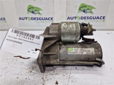 Motor Arranque Dacia Logan 1 MCV Familiar  1 5 dCi