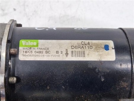 Motor Arranque Citroen C4 Berlina  1 6 HDi