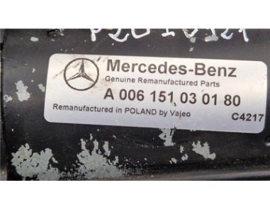 Motor Arranque Mercedes-Benz Clase A  1 6 160  [1 6 Ltr  - 75 kW CAT]