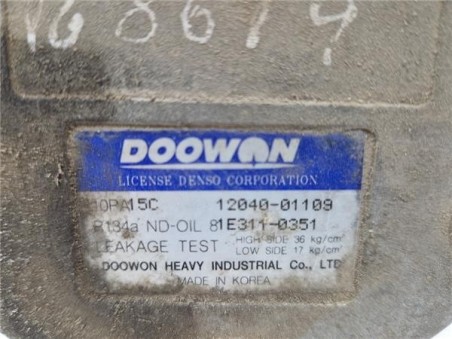 Compresor Aire Acondicionado Kia SHUMA II 1 6 