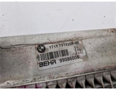 RADIADOR AGUA BMW Serie 5 Berlina  2 5 523i [2 5 Ltr  - 140 kW 24V CAT]