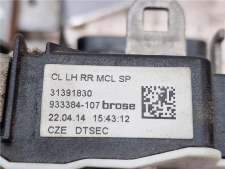 Cerradura Puerta Trasera Izquierda Volvo V40  1 6 Básico [1 6 Ltr  - 84 kW Diesel CAT]