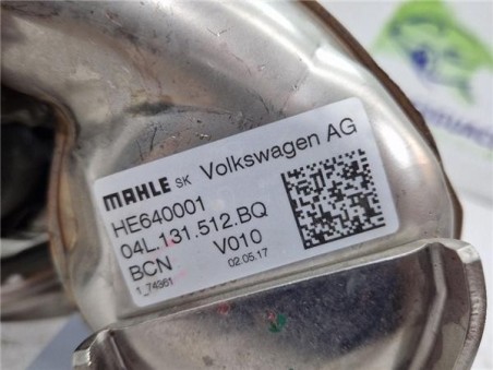 Enfriador Gases Egr Volkswagen Golf VII  2 0 Advance BlueMotion Tech  [2 0 Ltr  - 110 kW TDI]