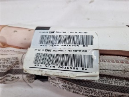 Airbag cortina delantero izquierdo Citroen Berlingo Combi  1 5 Feel M [1 5 Ltr  - 75 kW Blue-HDI FAP]