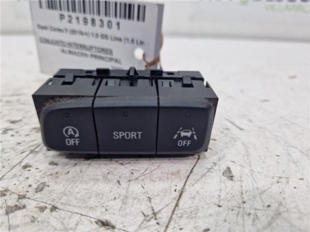 Conjunto Interruptores Opel Corsa F  1 5 GS Line [1 5 Ltr  - 75 kW CDTI DPF]