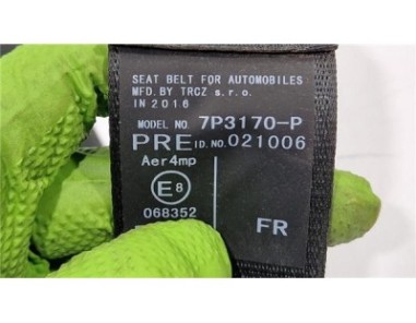 Cinturon Seguridad Delantero Derecho Toyota Auris  Híbrido Hybrid Active [Híbrido 100 kW ]