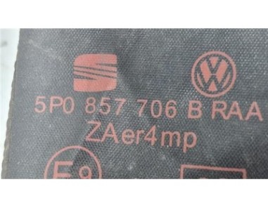 Cinturon Seguridad Delantero Derecho Seat Altea XL  1 4 Family [1 4 Ltr  - 92 kW 16V TSI]