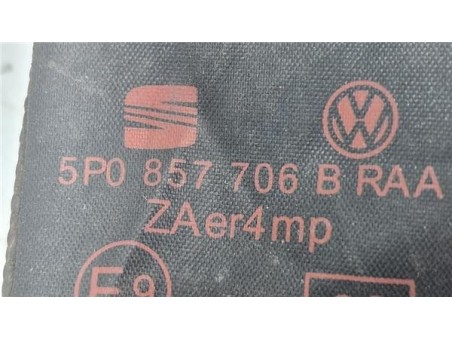 Cinturon Seguridad Delantero Derecho Seat Altea XL  1 4 Family [1 4 Ltr  - 92 kW 16V TSI]