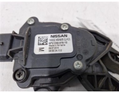 Potenciometro Pedal Gas Nissan Qashqai  1 5 360° [1 5 Ltr  - 81 kW Turbodiesel CAT]