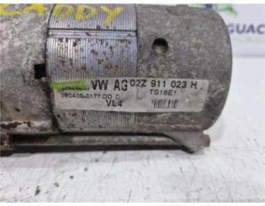 Motor Arranque Volkswagen Caddy  1 9 Furg  [1 9 Ltr  - 55 kW TDI ]