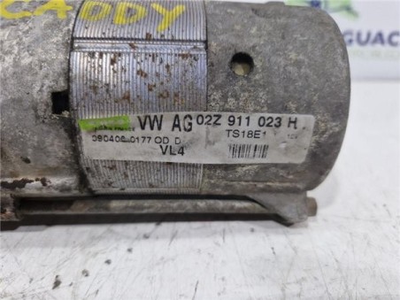 Motor Arranque Volkswagen Caddy  1 9 Furg  [1 9 Ltr  - 55 kW TDI ]