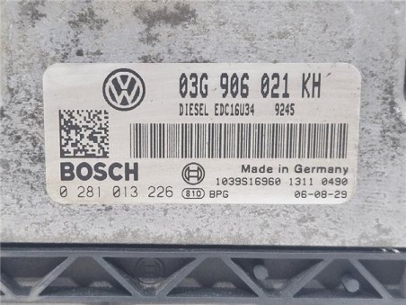 Centralita Volkswagen Golf V  1 9 Sportline [1 9 Ltr  - 77 kW TDI]